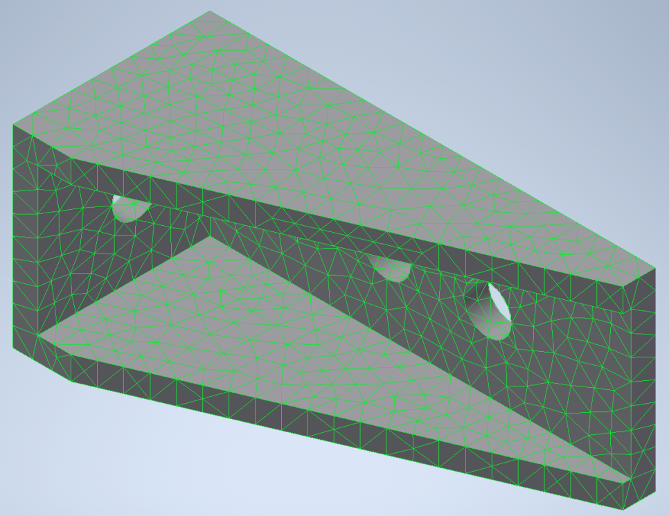 메쉬 생성 최종 결과 모델
