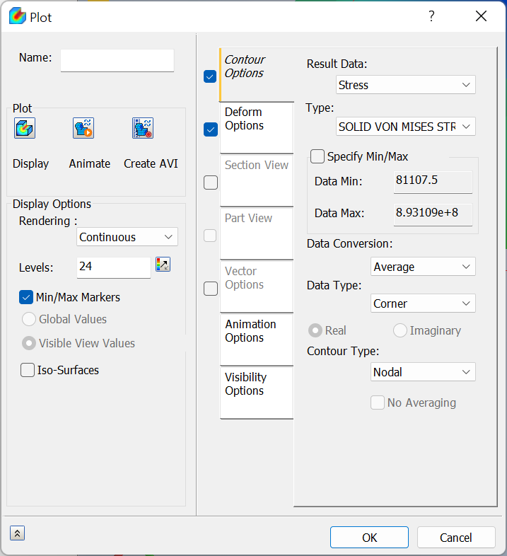 새로운 결과 템플릿 생성