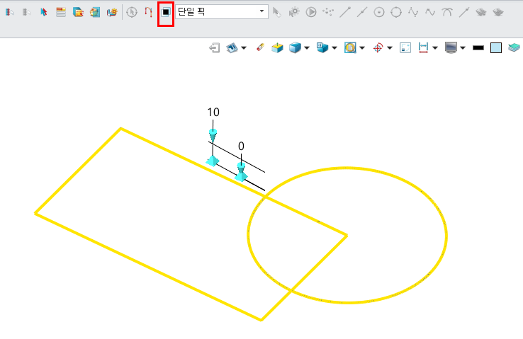 프로파일 닫기 비활성화 상태