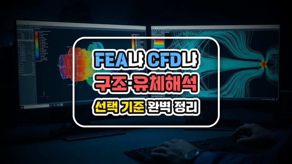 FEA(구조해석)와 CFD(유체해석) 차이 썸네일