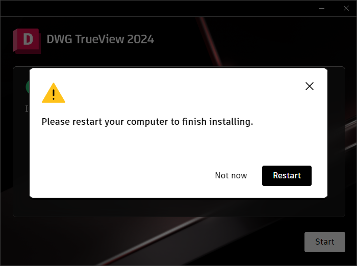 DWG 트루뷰 다운로드 과정 8