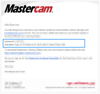 마스터 캠 라이선스 활성화