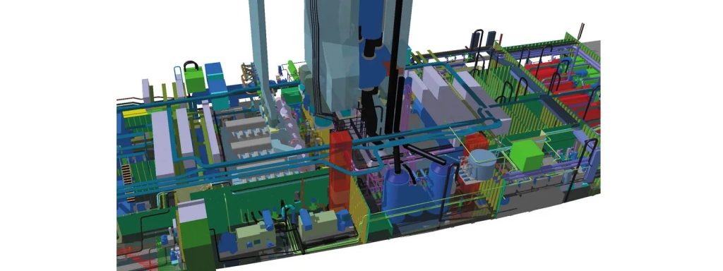 Cruise ship engine room coordination model