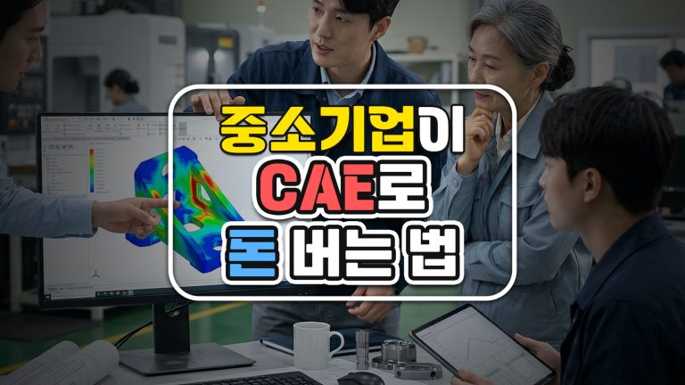 시제품 한 번 덜 뽑는 게 진짜 남는 장사일까? 중소기업이 CAE로 돈 버는 법