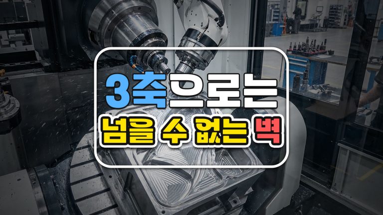 3축으로는 넘을 수 없는 벽: 중소 제조사를 위한 다축 가공 전환 판단 가이드