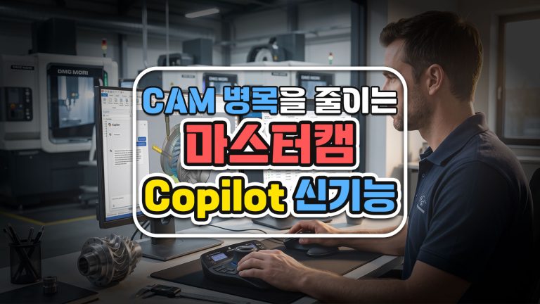 마스터캠 2026 신기능: CAM 병목을 줄이는 Copilot과 그 한계